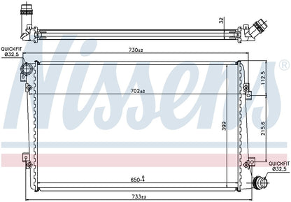 Nissens Radiator 65292