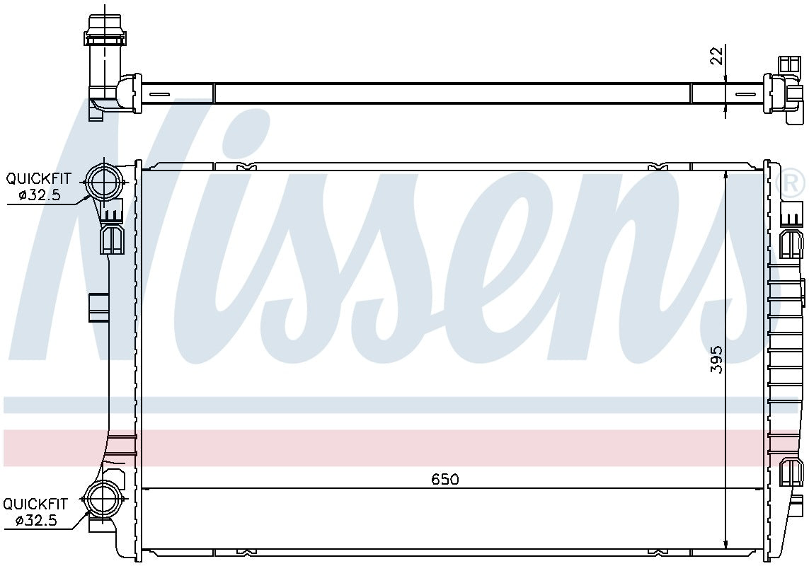 Nissens Radiator 65303