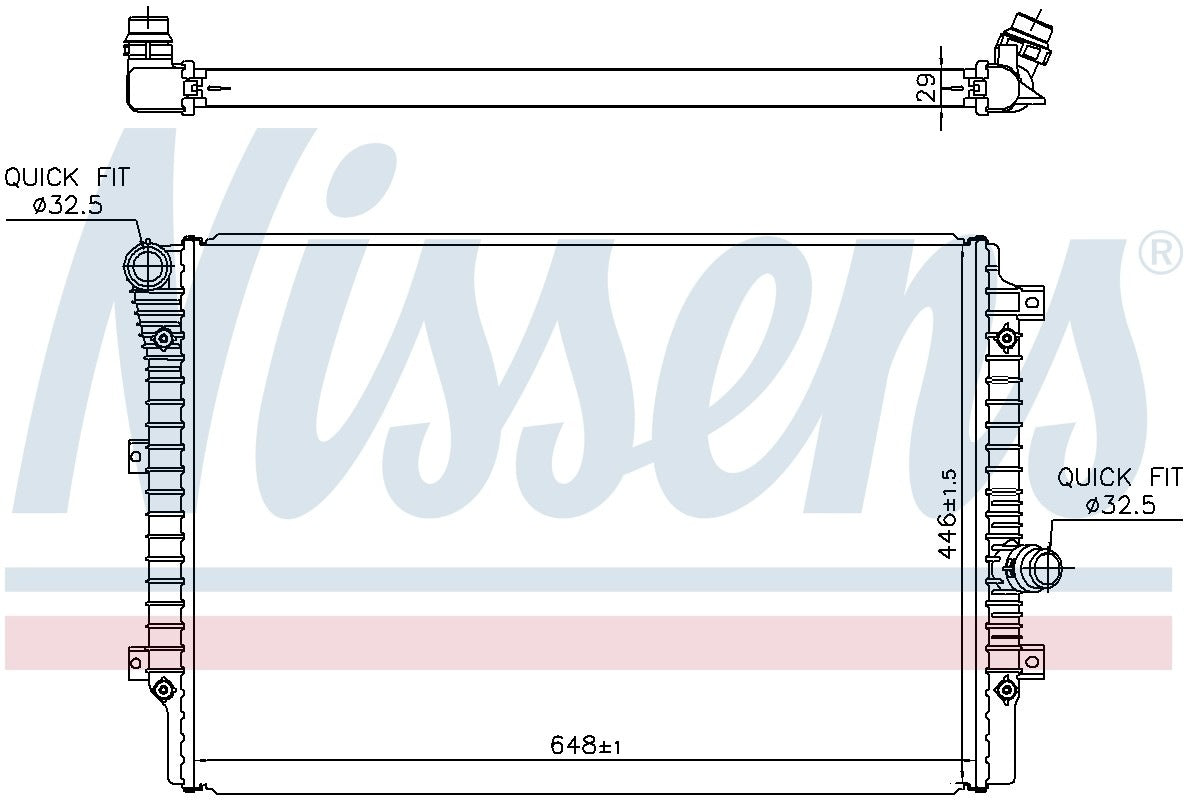 Nissens Radiator 65336