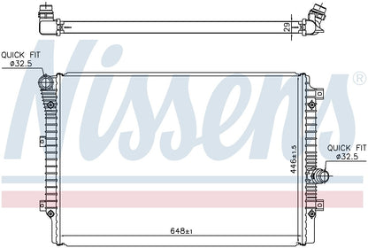 Nissens Radiator 65336