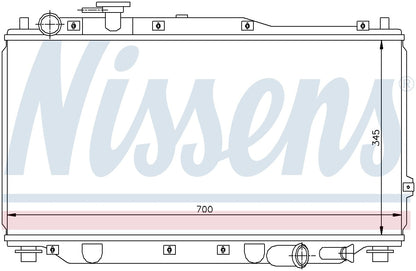 Nissens Radiator 66604