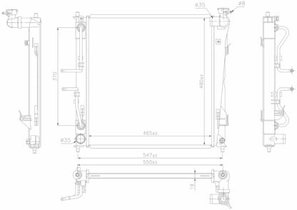 Nissens Radiator 666220