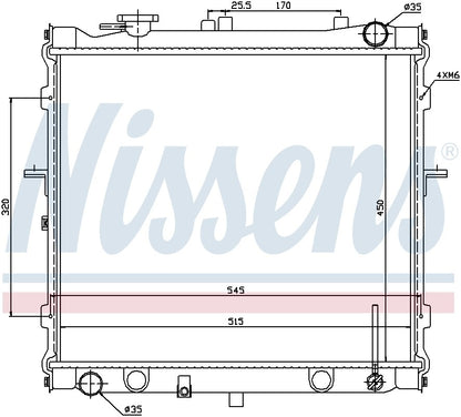 Nissens Radiator 66642