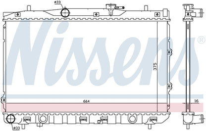 Nissens Radiator 66648