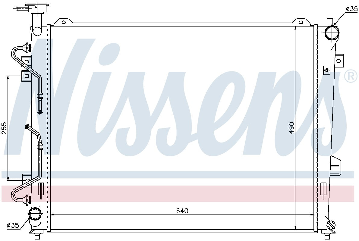 Nissens Radiator 66685