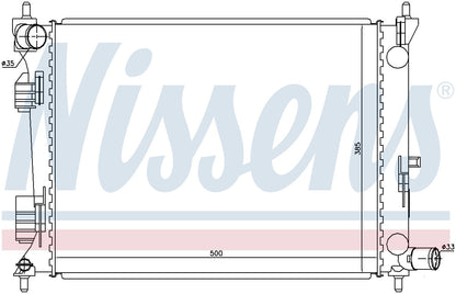 Nissens Radiator 66756