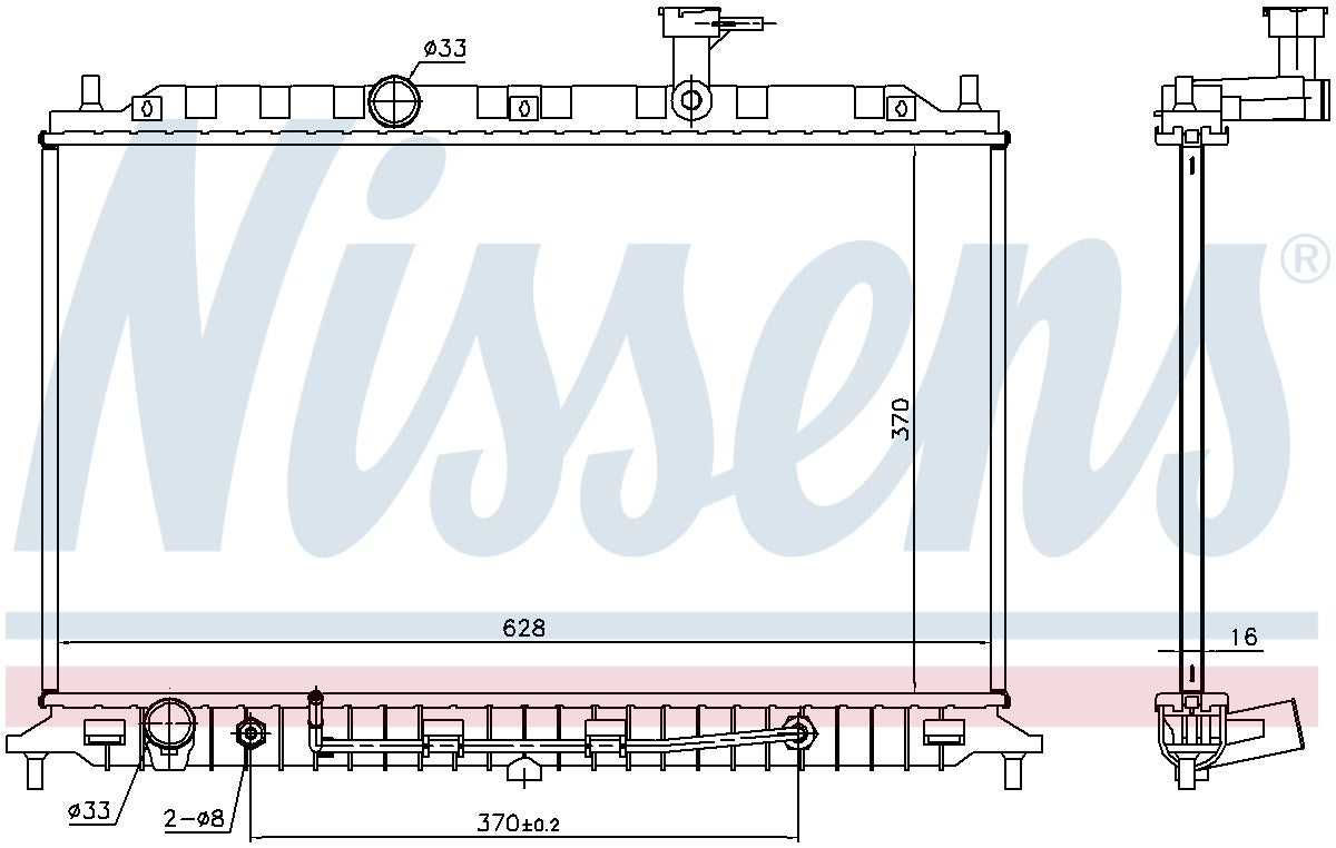 Nissens Radiator 66769