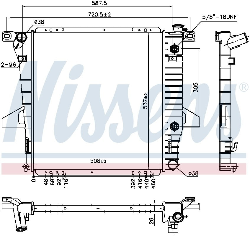 Nissens 66855