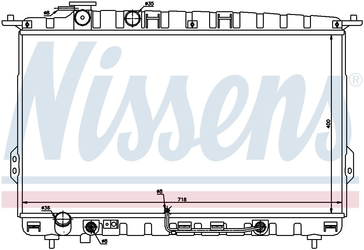 Nissens Radiator 67027