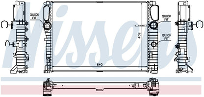 Nissens Radiator 67105