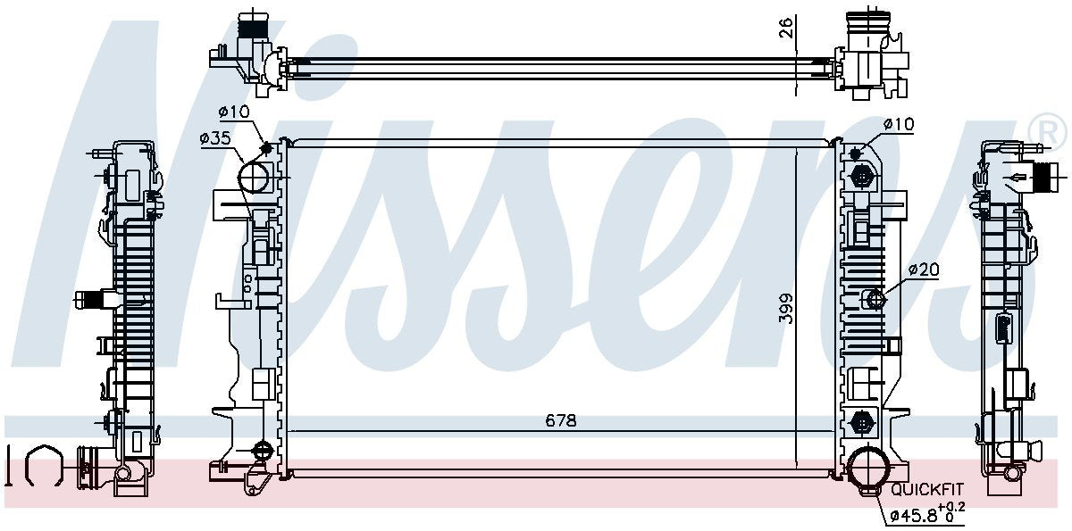 Nissens Radiator