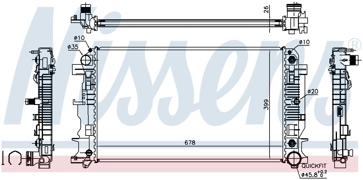 Nissens Radiator