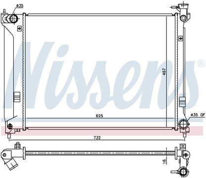 Nissens Radiator 675064