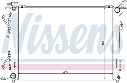 Nissens Radiator 67508