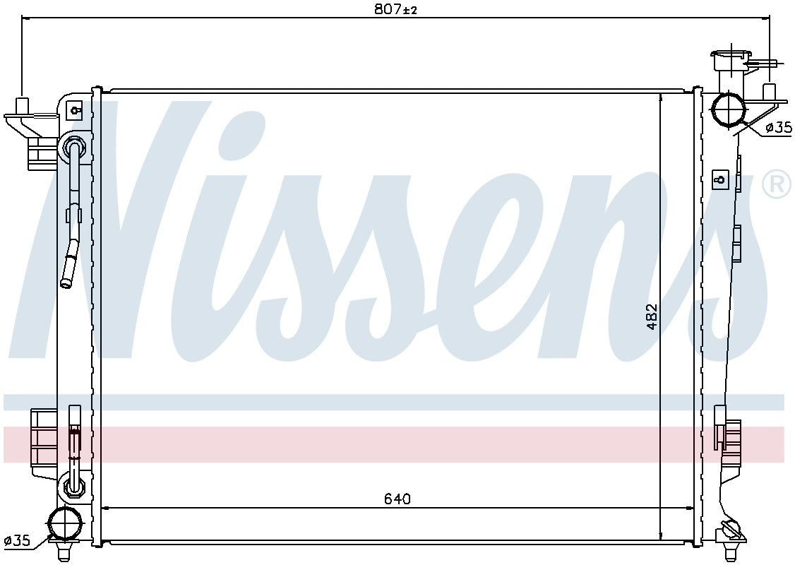 Nissens Radiator 67514