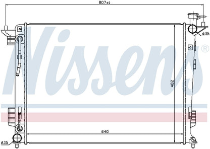 Nissens Radiator 67514