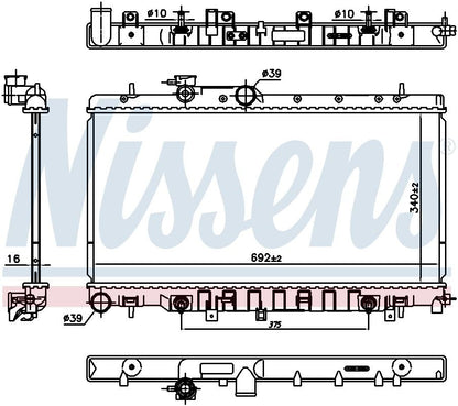 Nissens Radiator 67711
