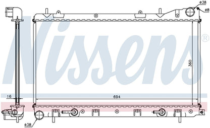 Nissens Radiator 67712