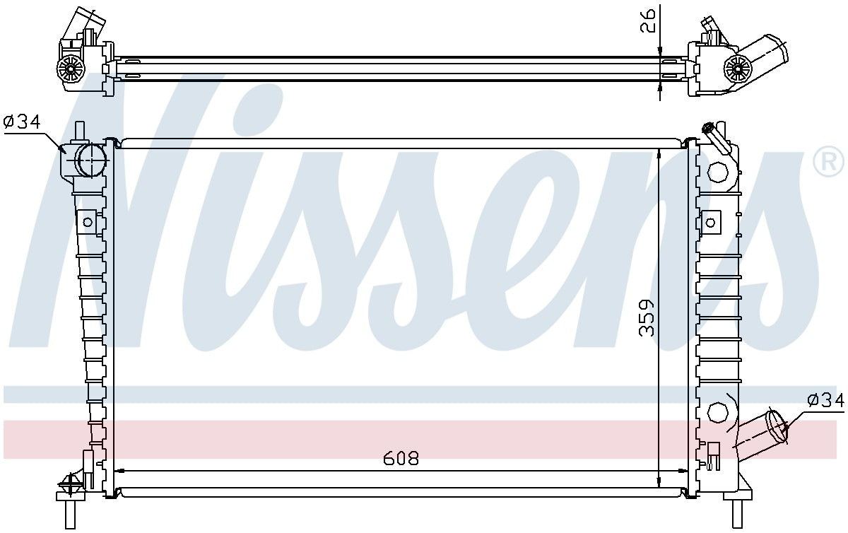 Nissens Radiator