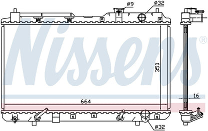 Nissens Radiator 681021