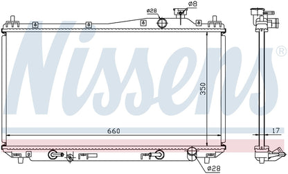 Nissens Radiator 68115