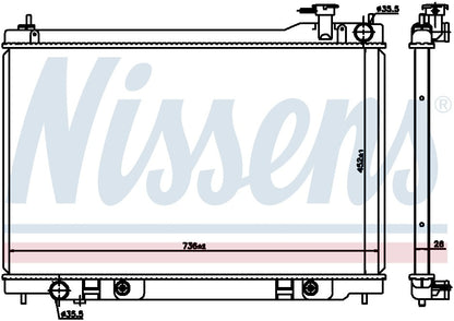 Nissens Radiator 68119