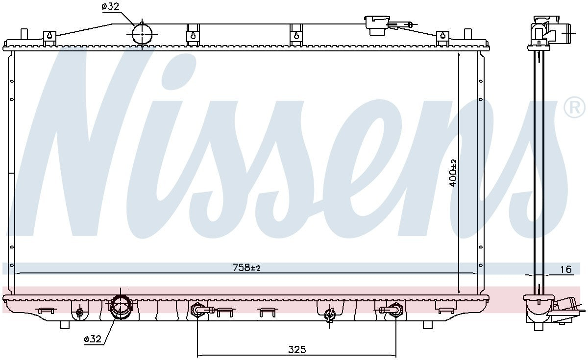 Nissens Radiator 68138