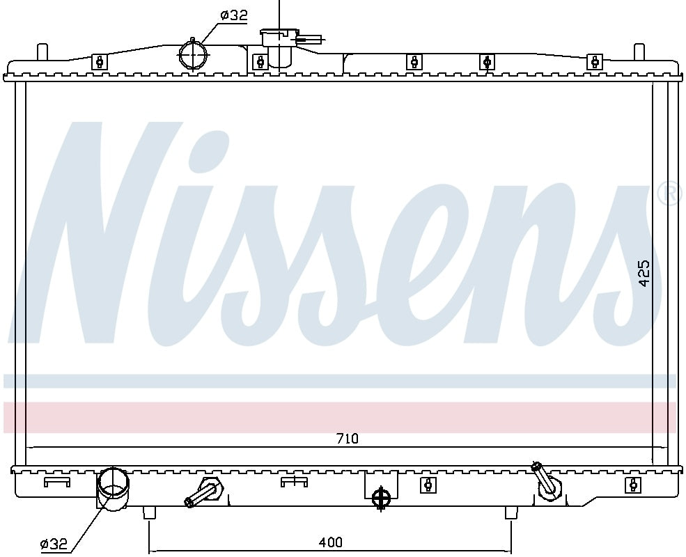 Nissens Radiator 681393