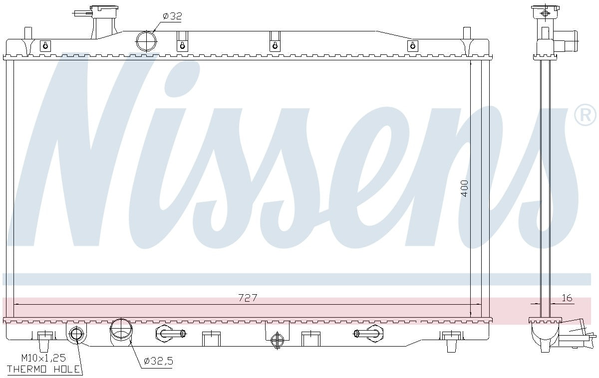 Nissens Radiator 68139