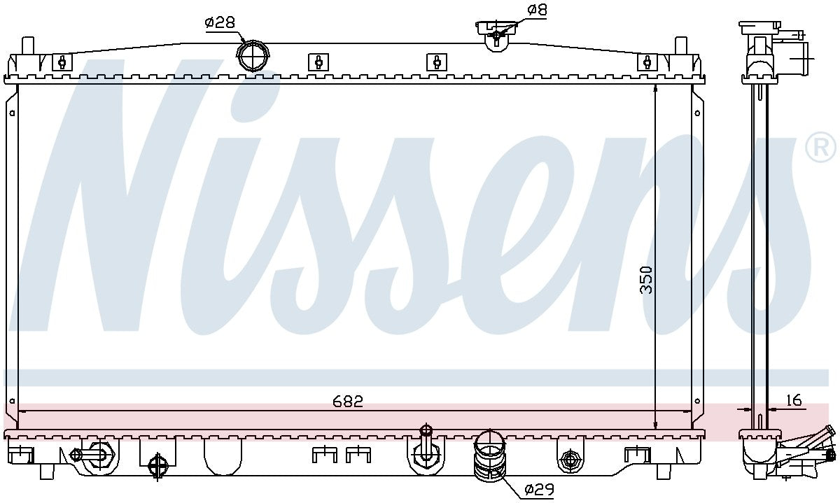 Nissens Radiator 68149