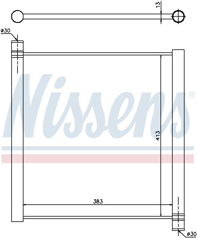 Nissens Radiator 68451