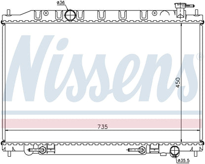 Nissens Radiator 68712