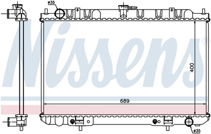 Nissens Radiator 68713