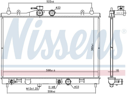 Nissens Radiator 68763