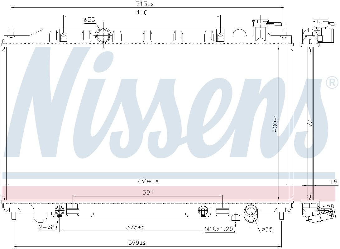 Nissens Radiator 68767