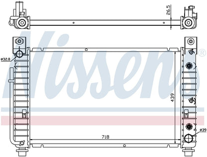 Nissens Radiator 69092