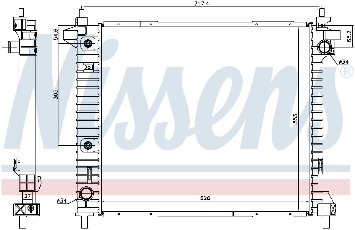 Nissens Radiator 69094