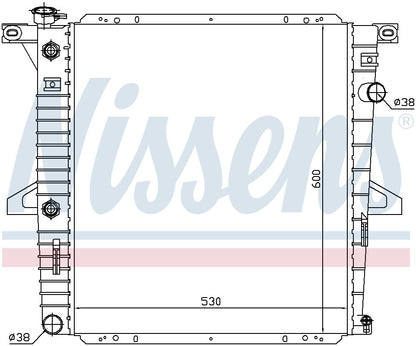 Nissens Radiator 69203