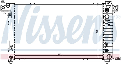 Nissens Radiator 69208