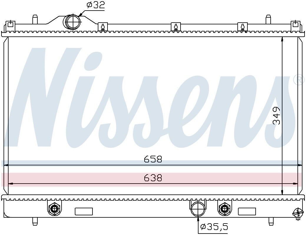 Nissens Radiator 69209