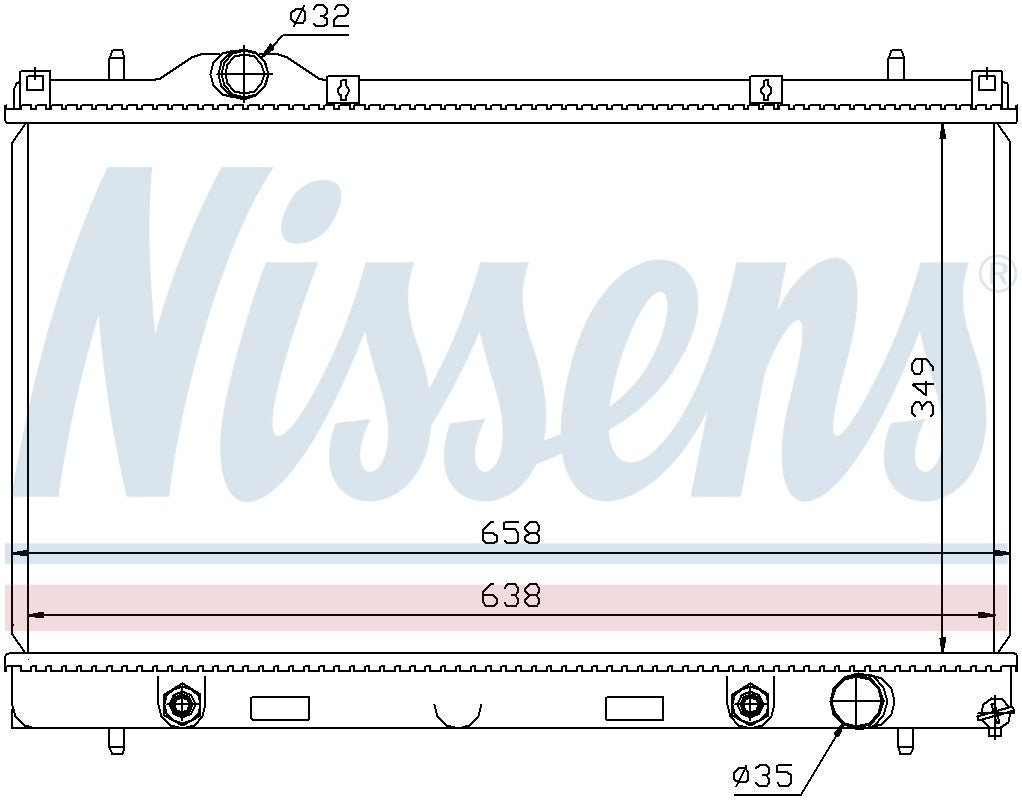 Nissens Radiator 69210