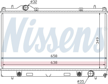 Nissens Radiator 69210