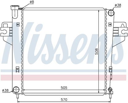 Nissens Radiator 69212