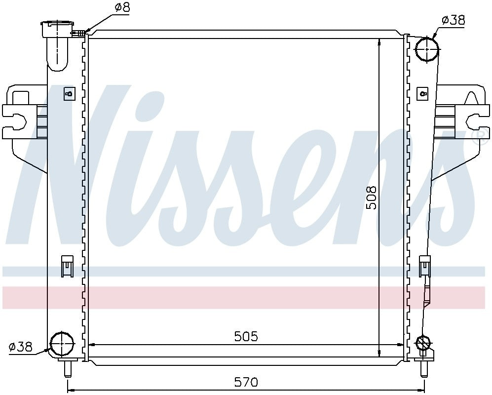 Nissens Radiator 69212