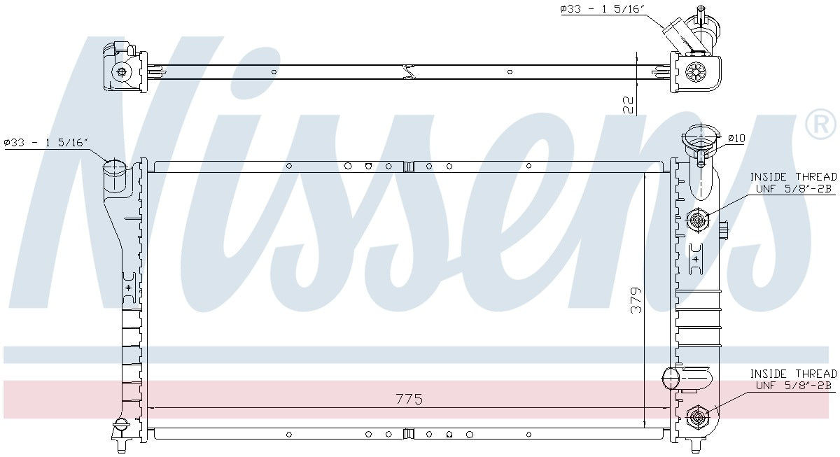 Nissens Radiator 69215