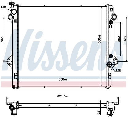 Nissens Radiator 69479
