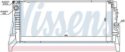 Nissens Radiator 69714