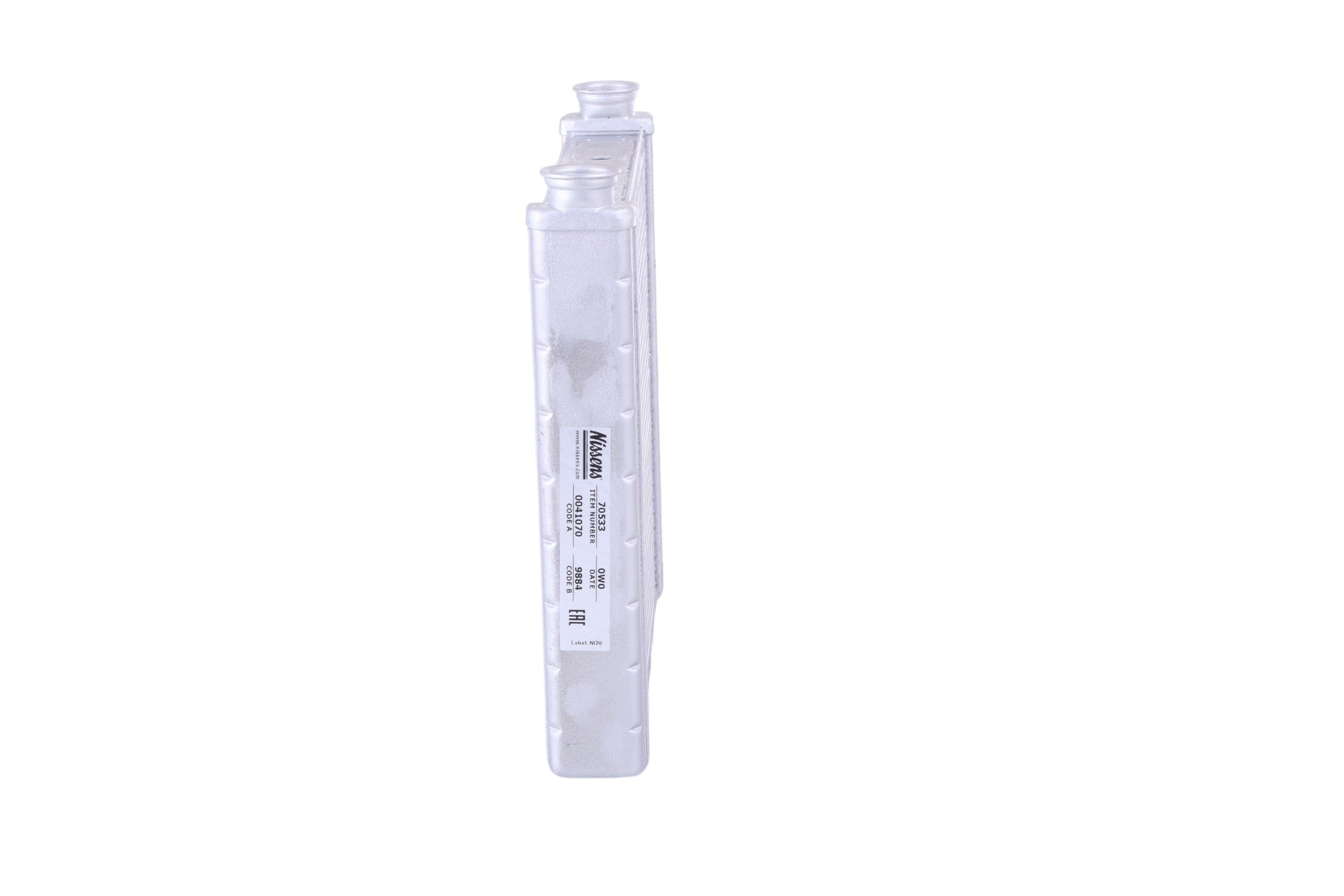 Nissens HVAC Heater Core 70533