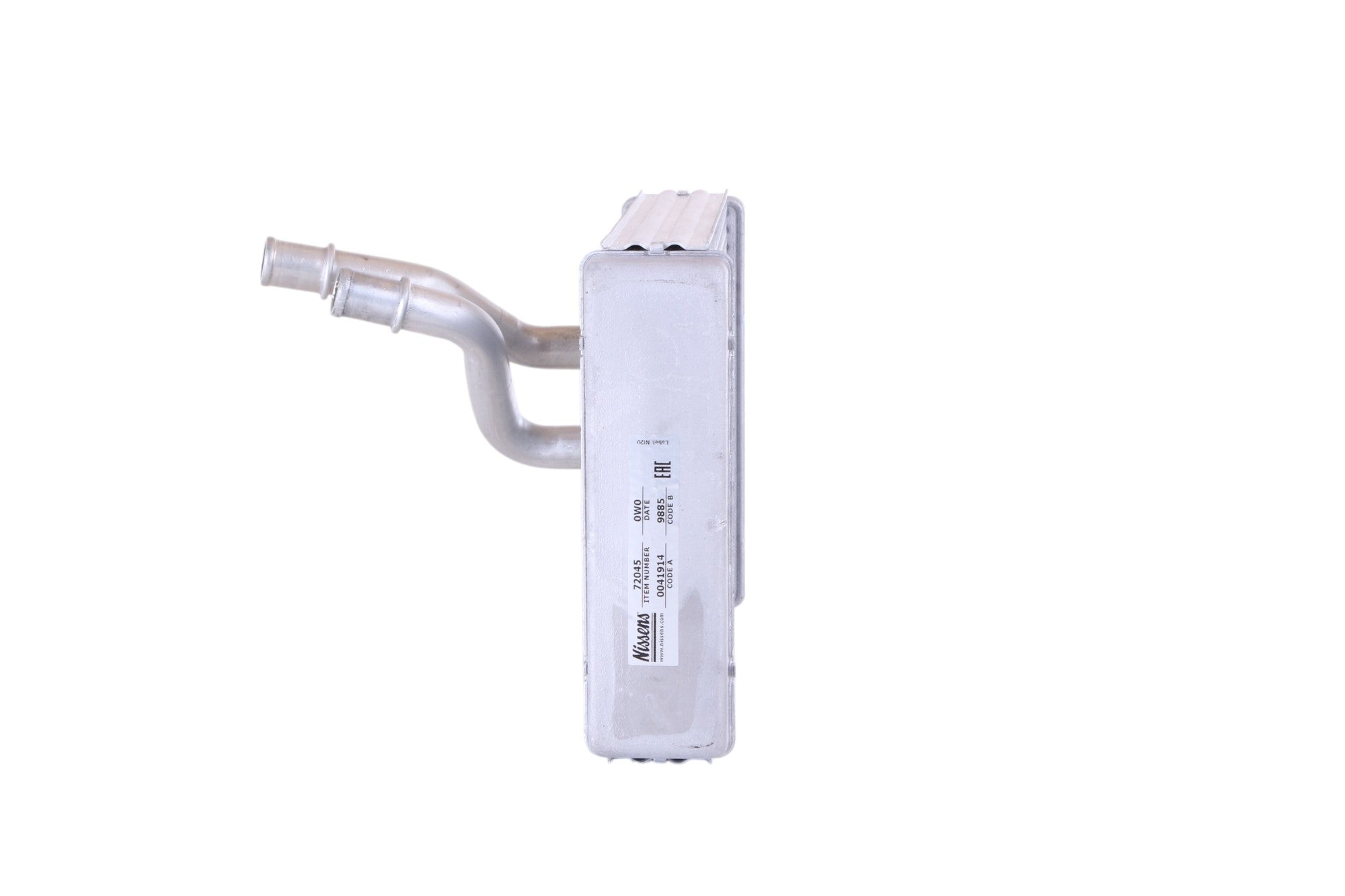 Nissens HVAC Heater Core