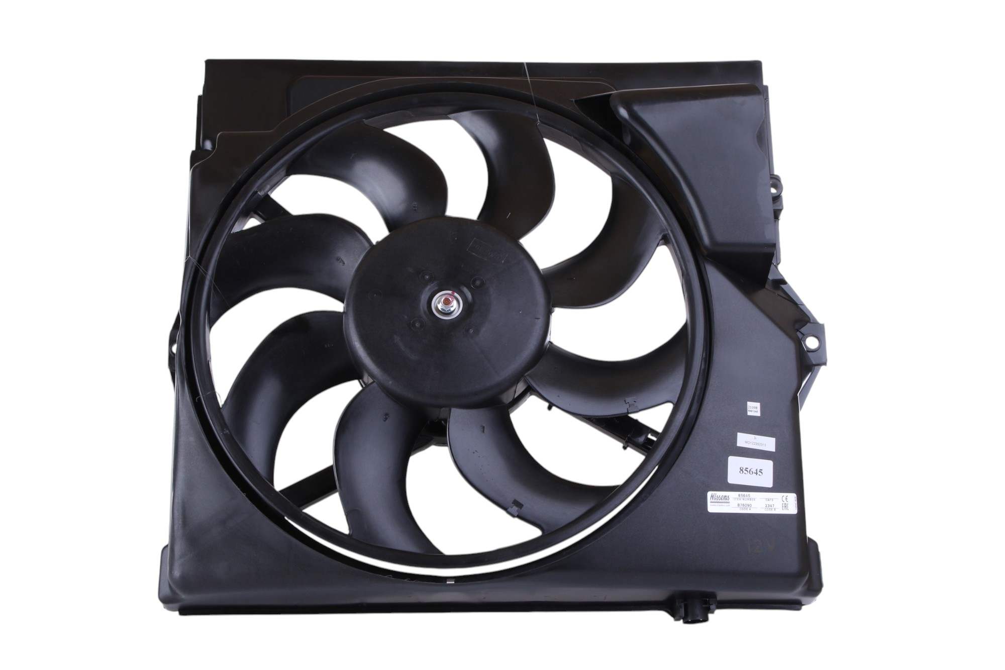 Nissens A/C Condenser Fan Assembly 85645